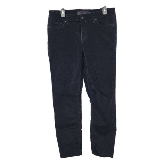 Calvin Klein Size 14 Black Corduroy Ultimate Skinny Pant - Picture 1 of 9